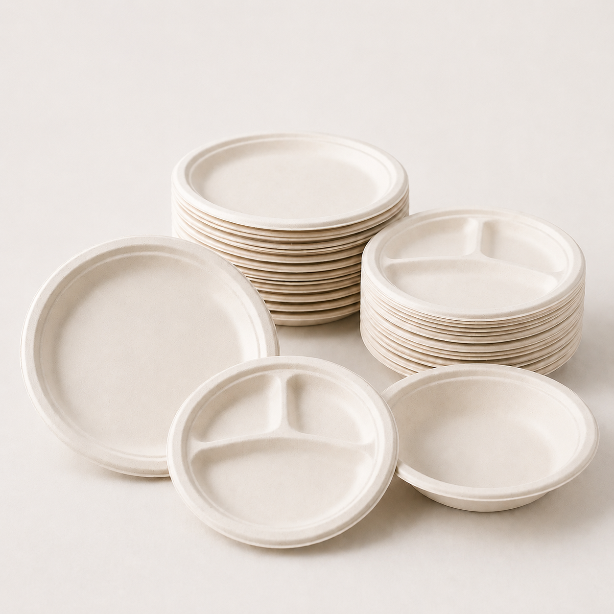 Bagasse Plates