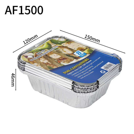 Aluminium Food Container -  8 PAK (48 in PAK) image 0