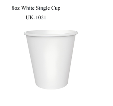 8oz Printed single wall cups 230g (1000 in BOX) image 0