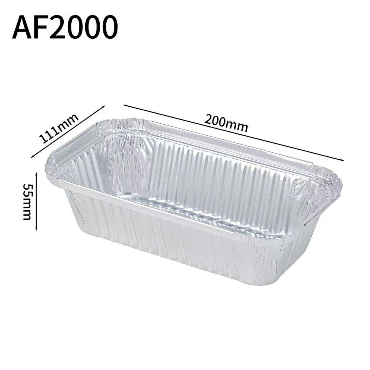Aluminium Food Container - FOIL 6 PAK (48 in PAK) image 0