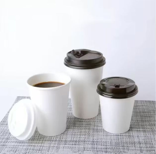 8oz Printed single wall cups 230g (1000 in BOX) image 1