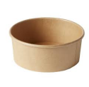 1000 ml Round Kraft Bowls 50X12 (1 BOX of 12 PACK) image 0