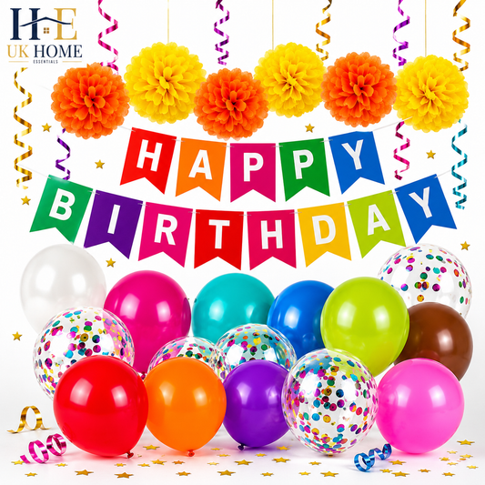 Birthday Hanging Banner Set