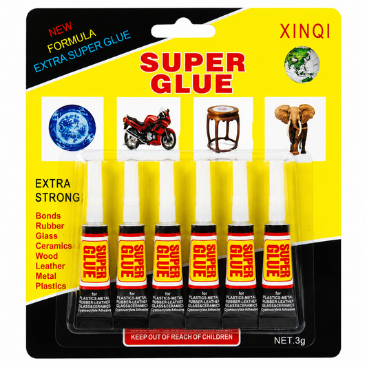 Super Glue — Pack of 6