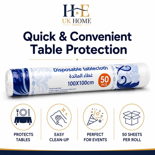 Disposable Table Cloth — Pack of 50