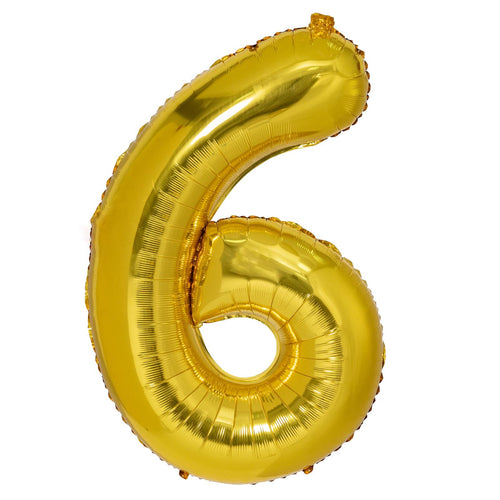 Foil Balloon Numbered 1 pack of 10 image 5