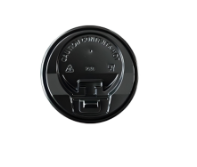 12oz black PS LID 3.3g (1000 in BOX) image 0